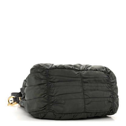 Prada Tessuto Nylon Gaufre Tote Fumo 4 of 9