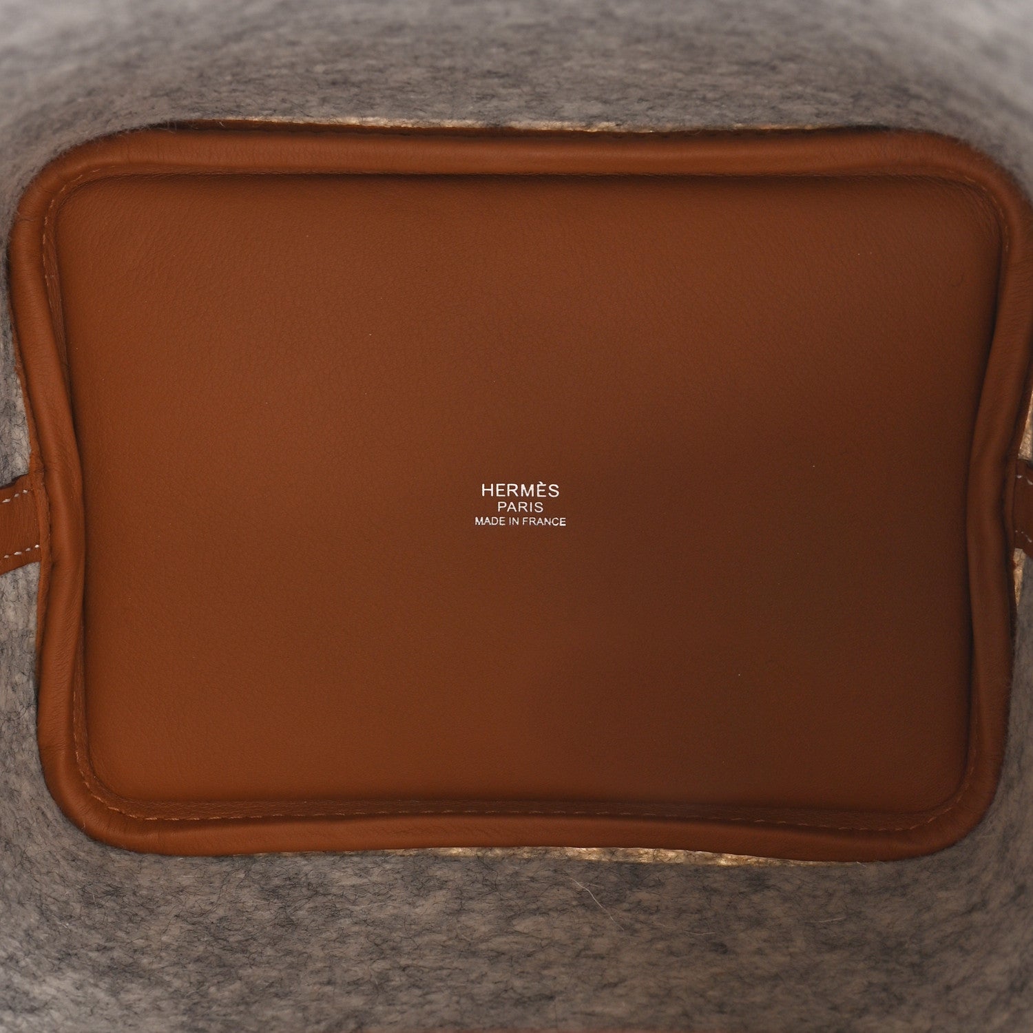 Hermes Feutre Swift Picotin Lock 18 PM Gris Clair Gold 5 of 11