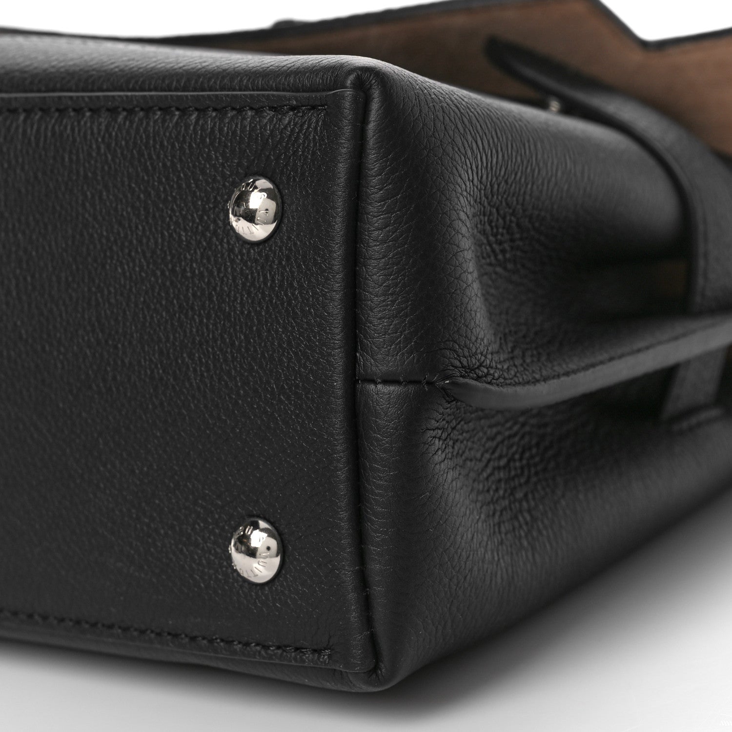 Louis Vuitton Calfskin Lockme Ever BB Black 8 of 8