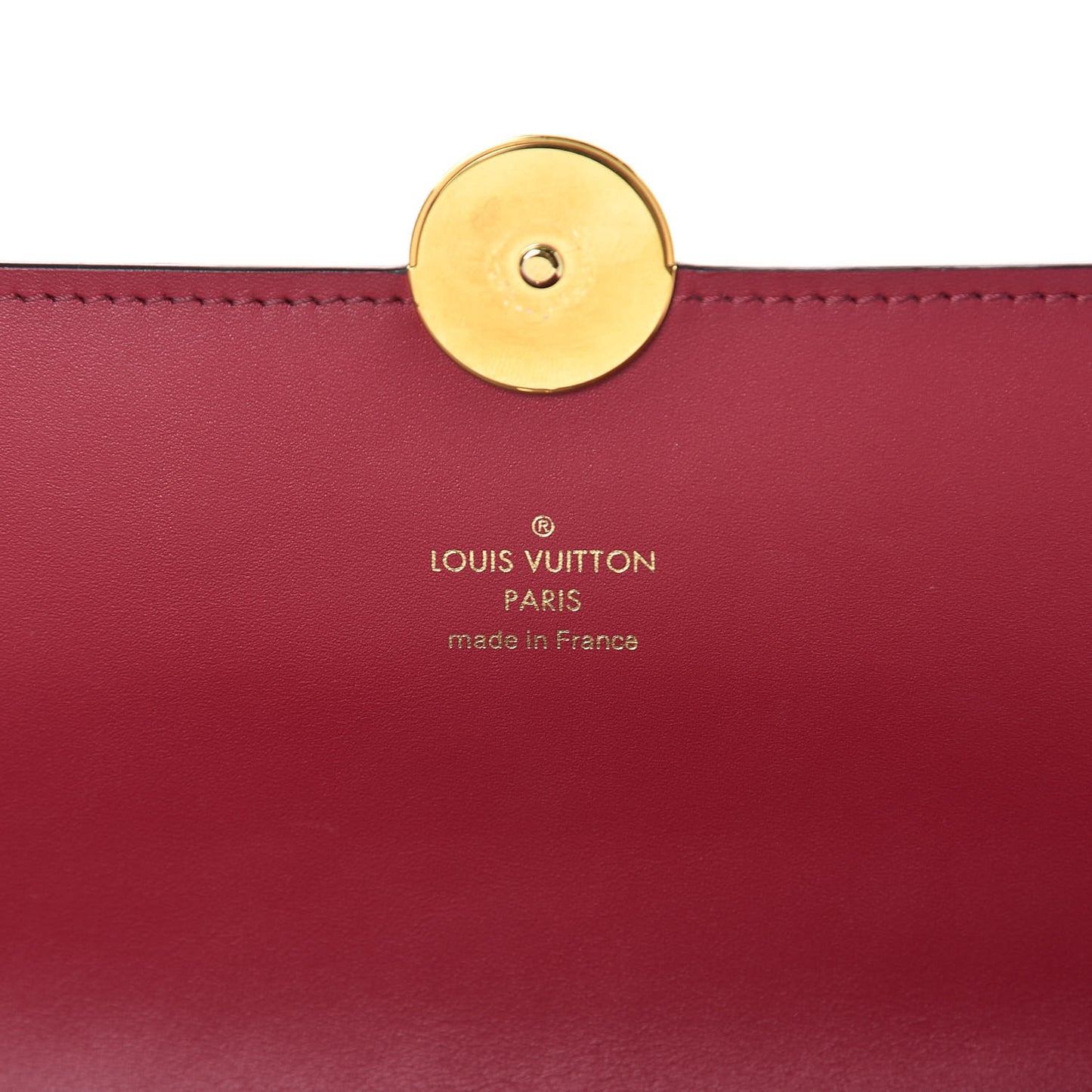 Monogram Flore Chain Wallet Fuchsia