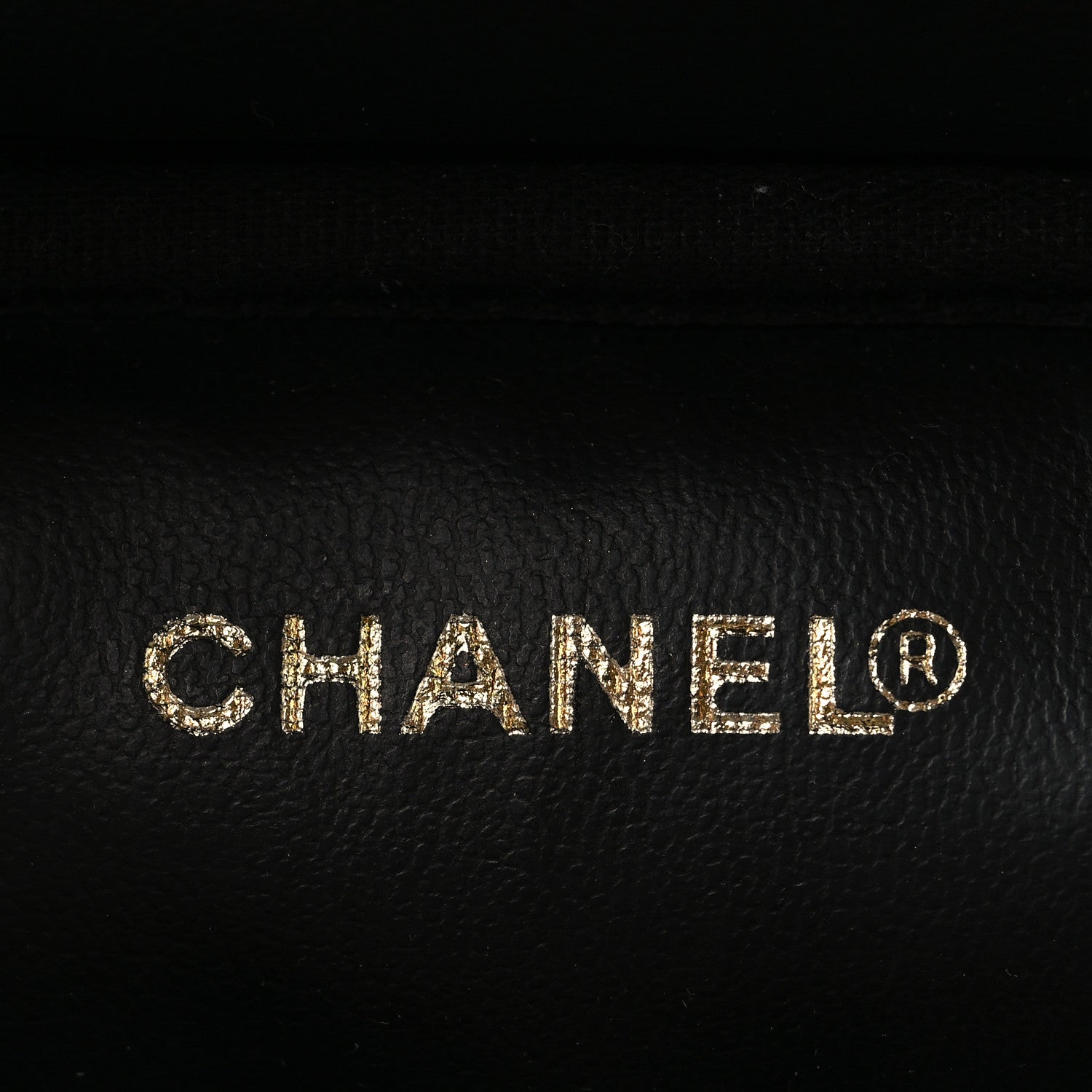 Chanel Caviar Vanity Cosmetic Case Black 6 of 7