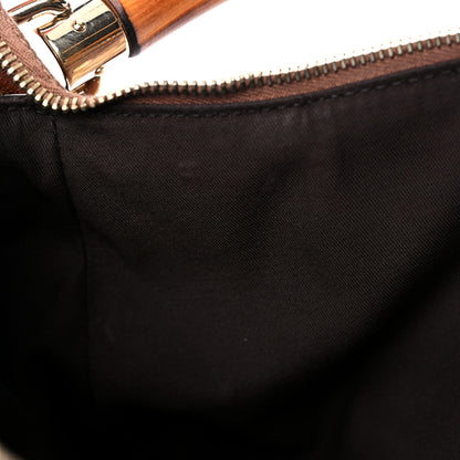Gucci Monogram Bamboo Top Handle Bag Brown 14 of 24