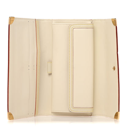 Louis Vuitton Suhali Porte Tresor International Wallet White 5 of 11