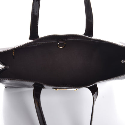 Louis Vuitton Vernis Wilshire PM Amarante 5 of 6