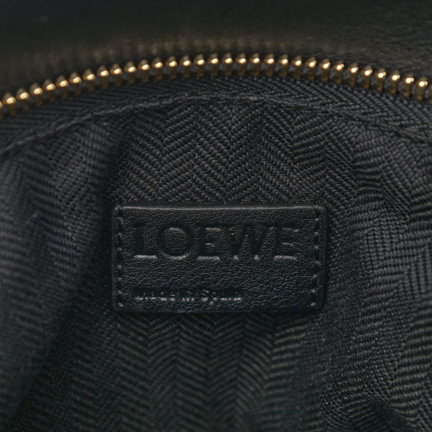 Calfskin Suede Medium Puzzle Bag Gold Avocado Green