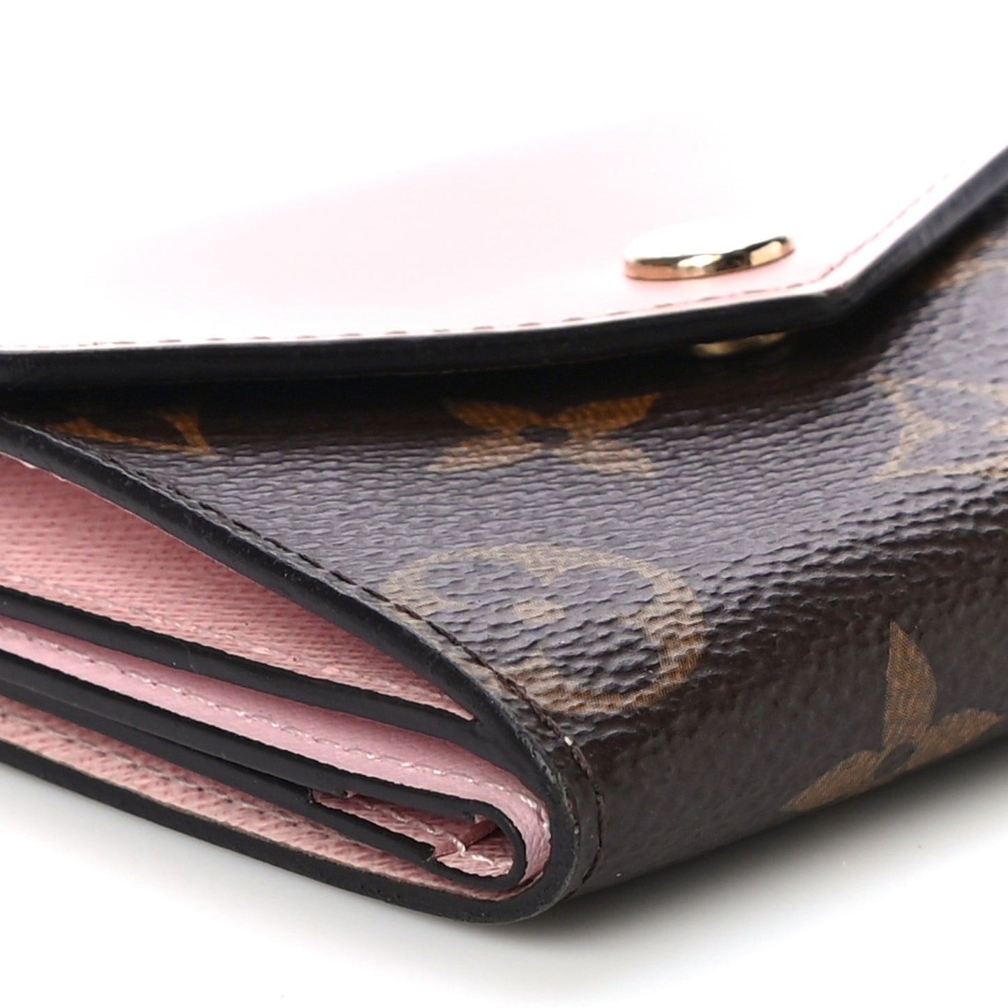 Monogram Zoe Wallet Rose Ballerine