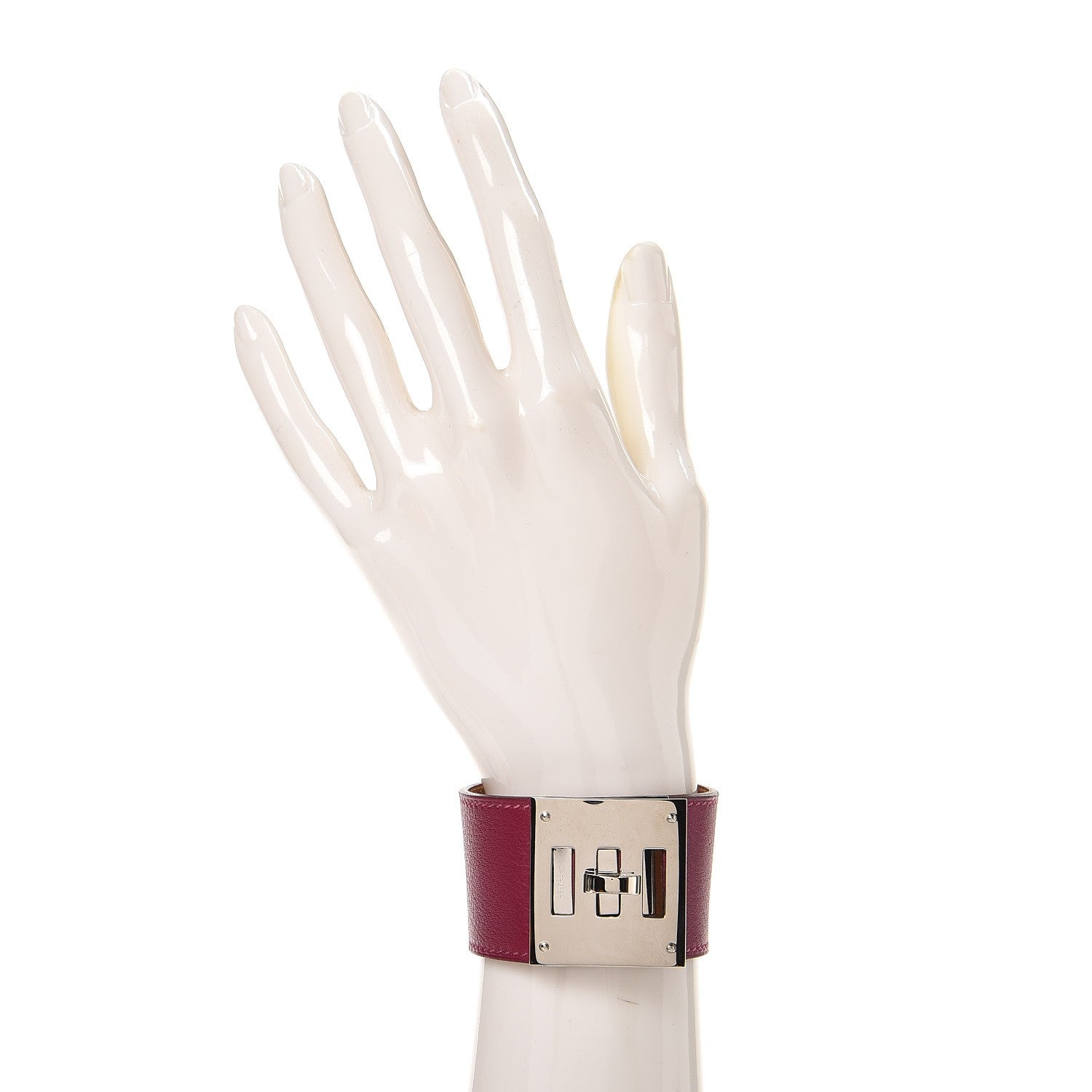 Hermes Swift Kelly Dog Bracelet Tosca Pink 2 of 4