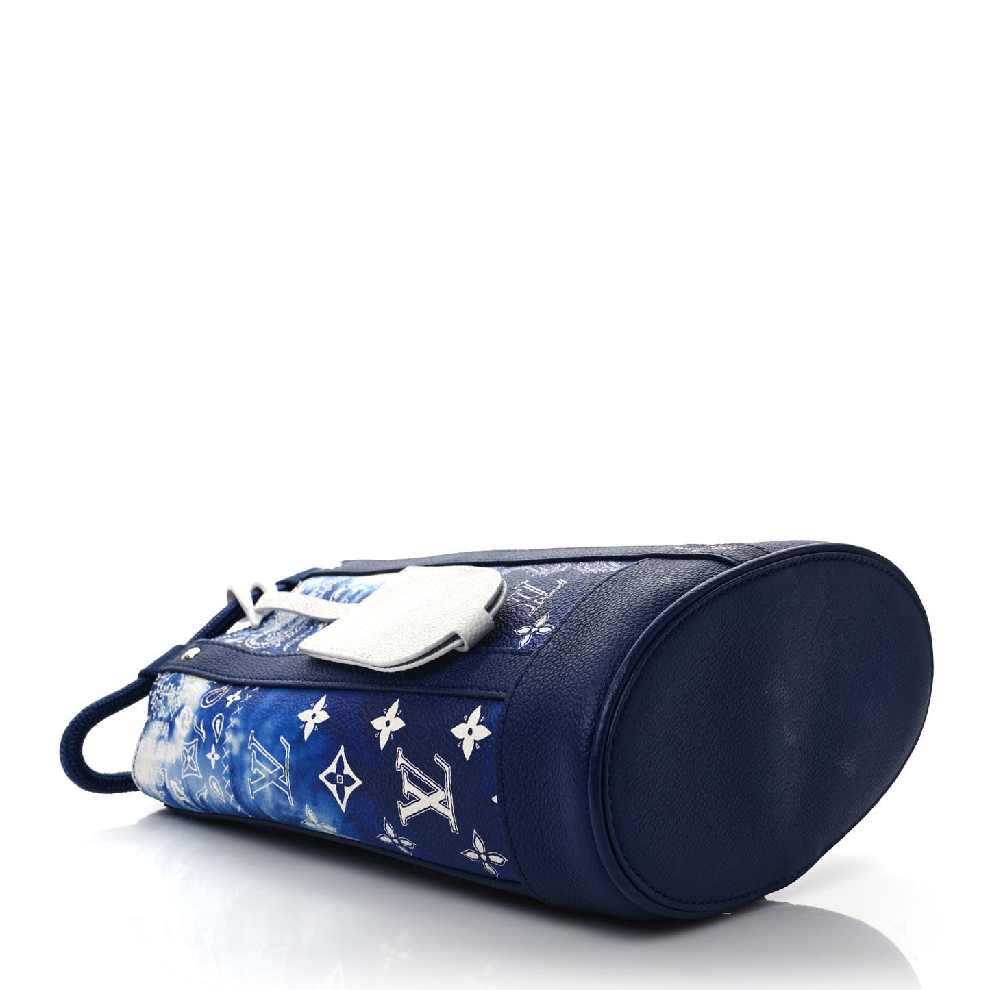 Cowhide Monogram Bandana Randonnee PM Blue