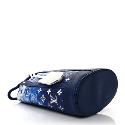 Louis Vuitton Cowhide Monogram Bandana Randonnee PM Blue 4 of 9