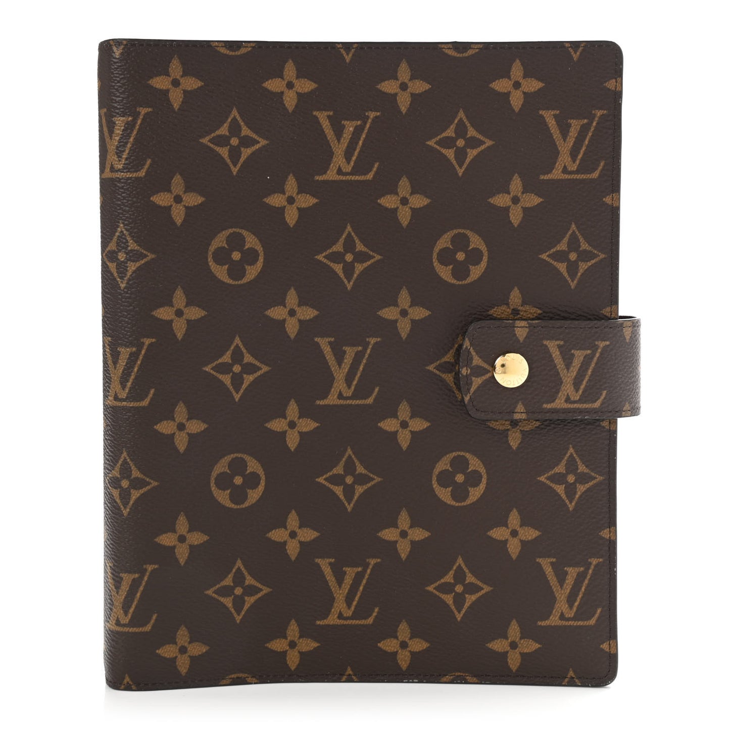 Monogram Large Ring Agenda Cover
