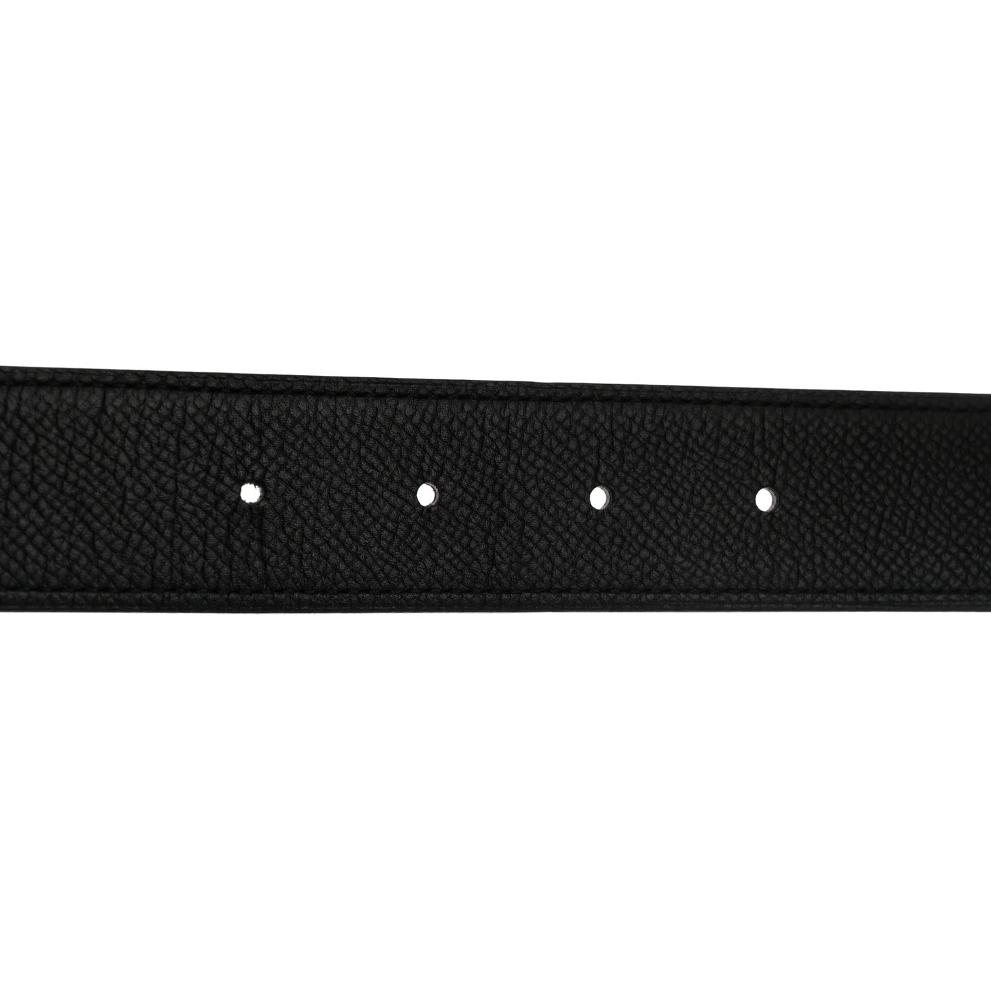 Epsom 24mm Belt 85 Black Rouge Casaque