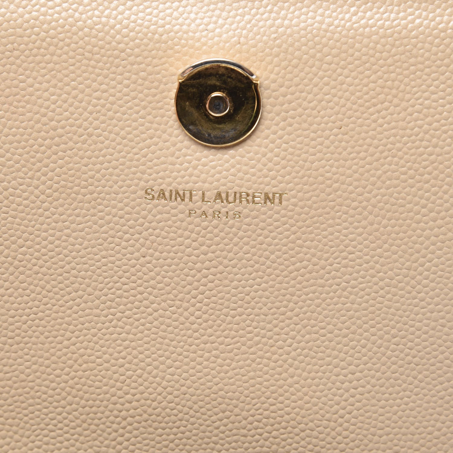 Saint Laurent Grain De Poudre Medium Monogram Kate Satchel Nude Powder 9 of 10