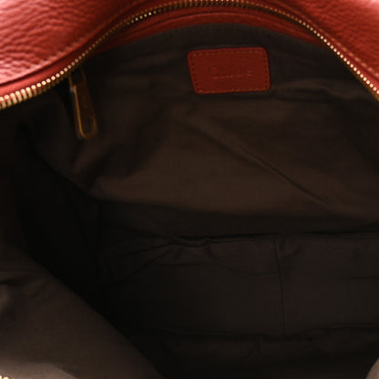 Chloe Calfskin Large Marcie Satchel Maple Leaf 5 of 10
