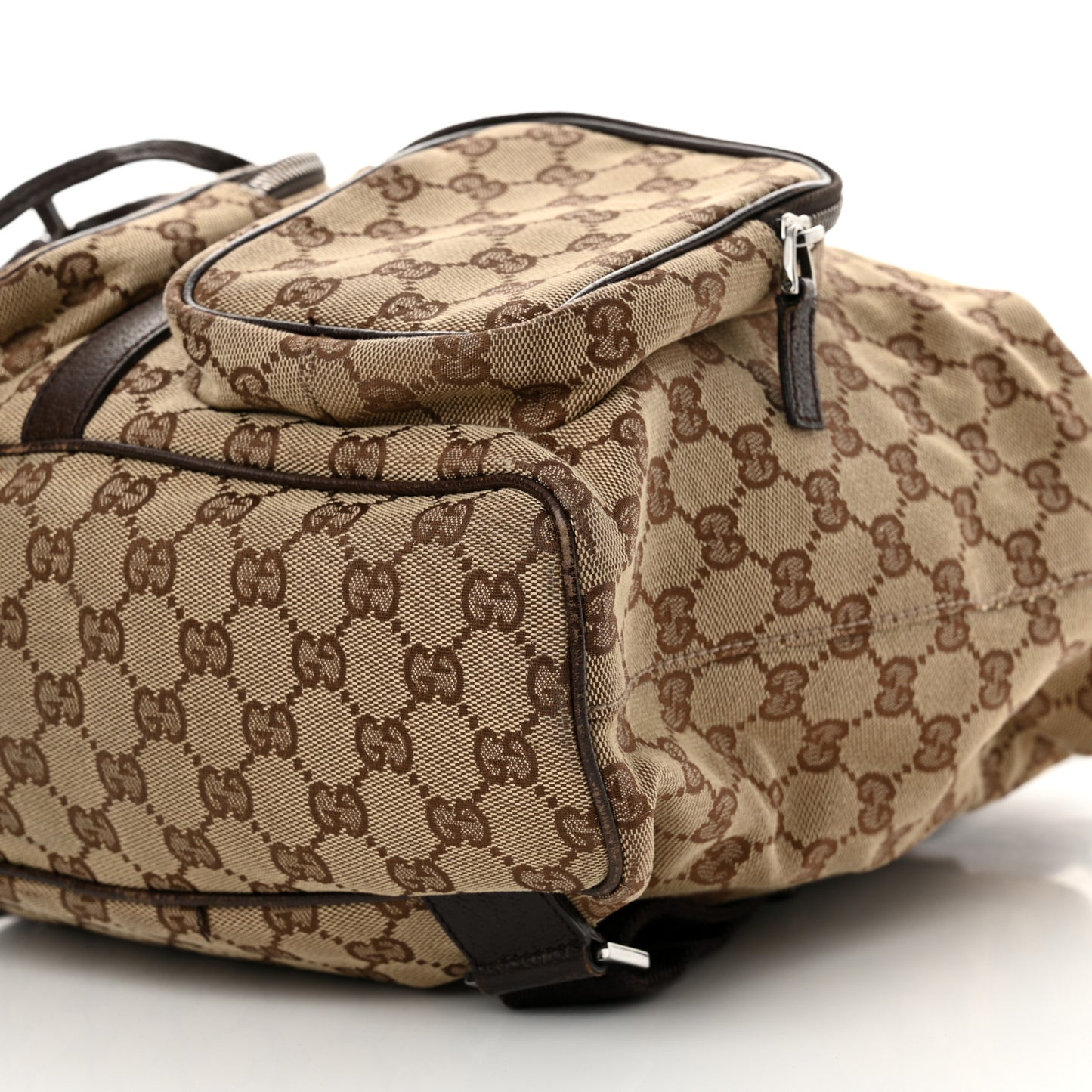 Monogram Backpack Dark Brown