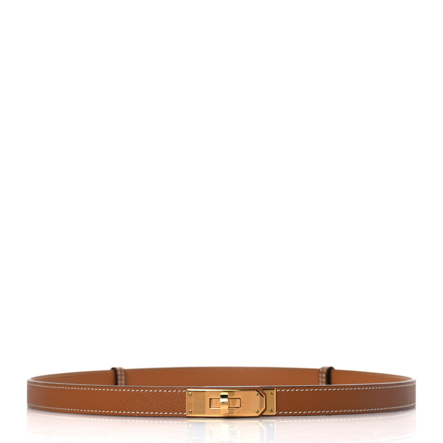 Epsom Kelly Belt Gold