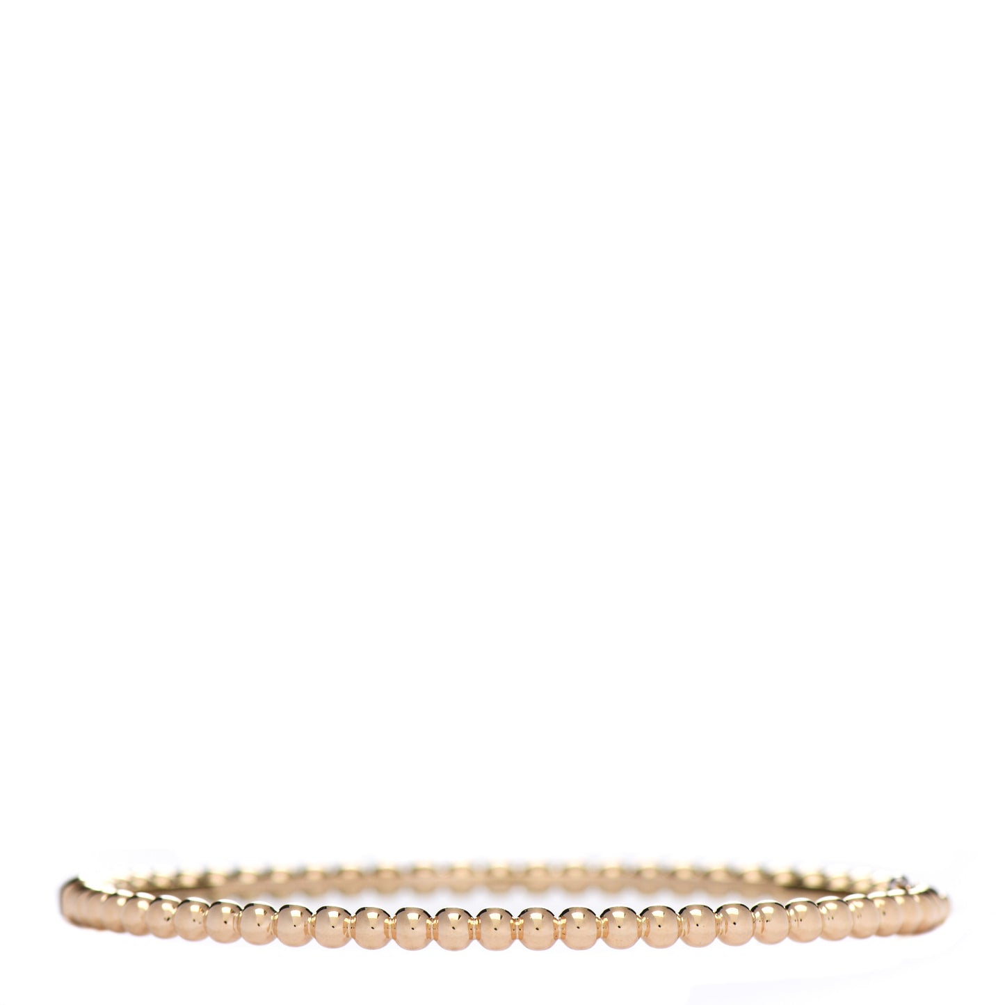 18K Yellow Gold Perlee Pearls of Gold Bracelet L