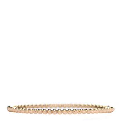 Van Cleef & Arpels 18K Yellow Gold Perlee Pearls of Gold Bracelet L 2 of 4