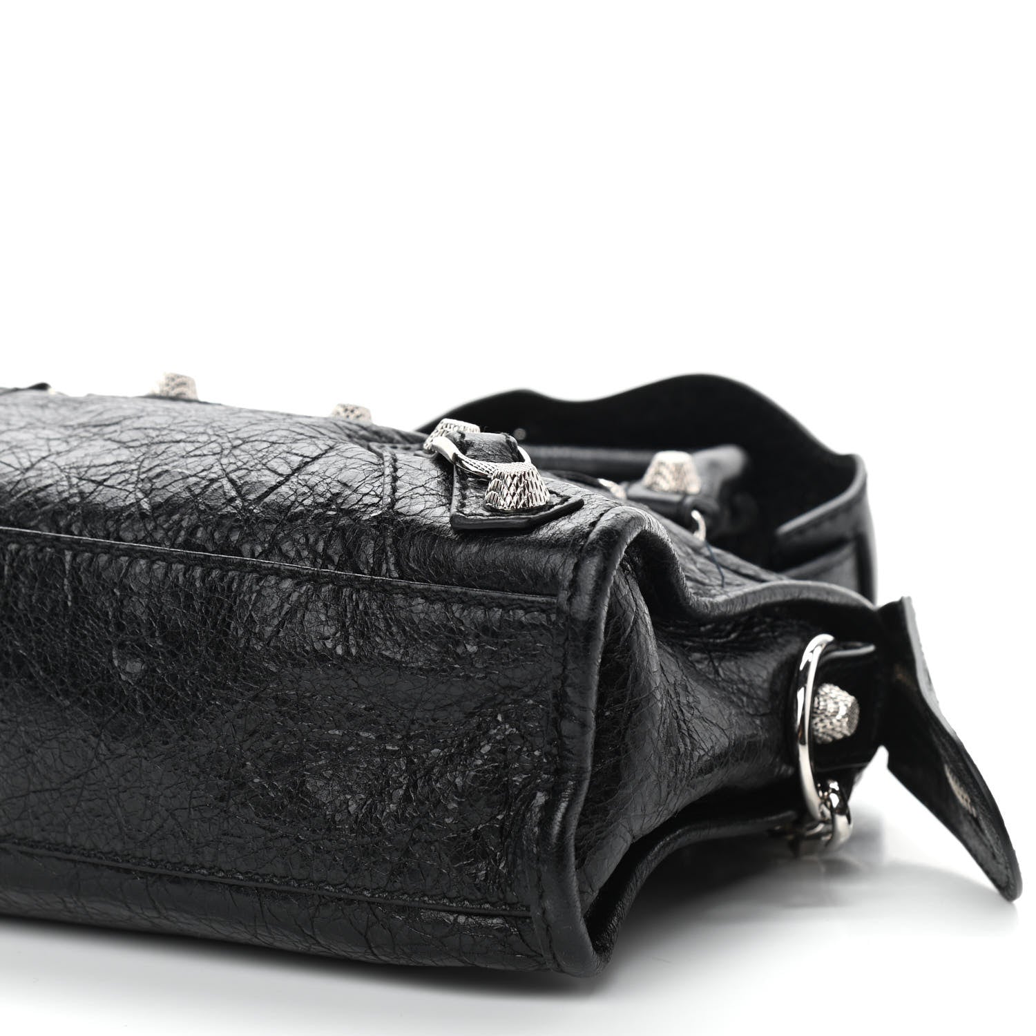 Balenciaga Agneau Giant 12 Silver Hardware Mini City Black 10 of 10