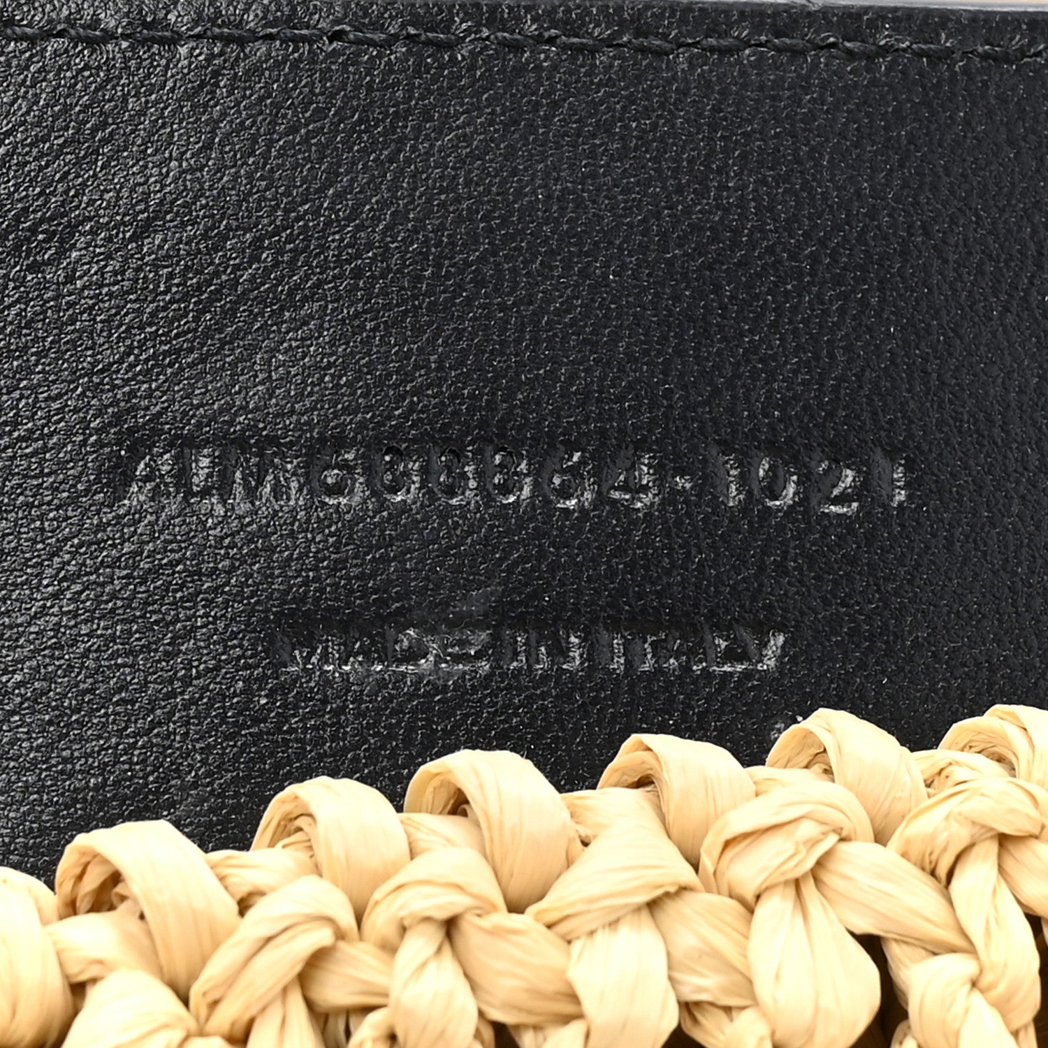 Saint Laurent Raffia Rive Gauche Tote Natural 7 of 14