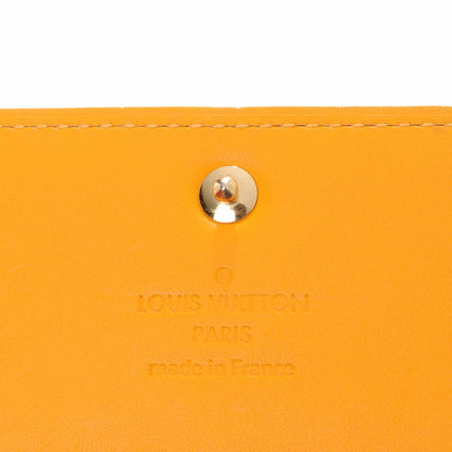Louis Vuitton Vernis Sarah Wallet Jaune Passion 6 of 7