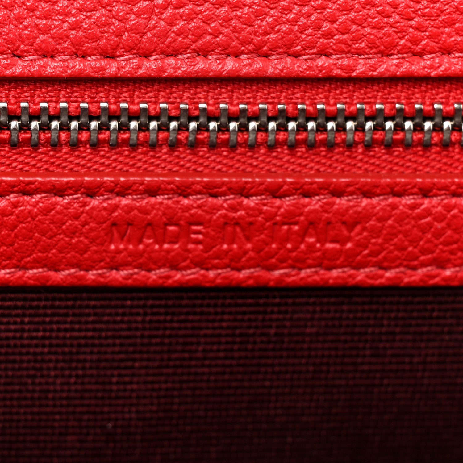 Christian Dior Grained Calfskin Medium Diorama Flap Bag Red 7 of 18