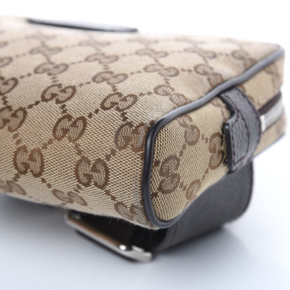 Gucci Monogram Belt Bag Dark Brown 9 of 11