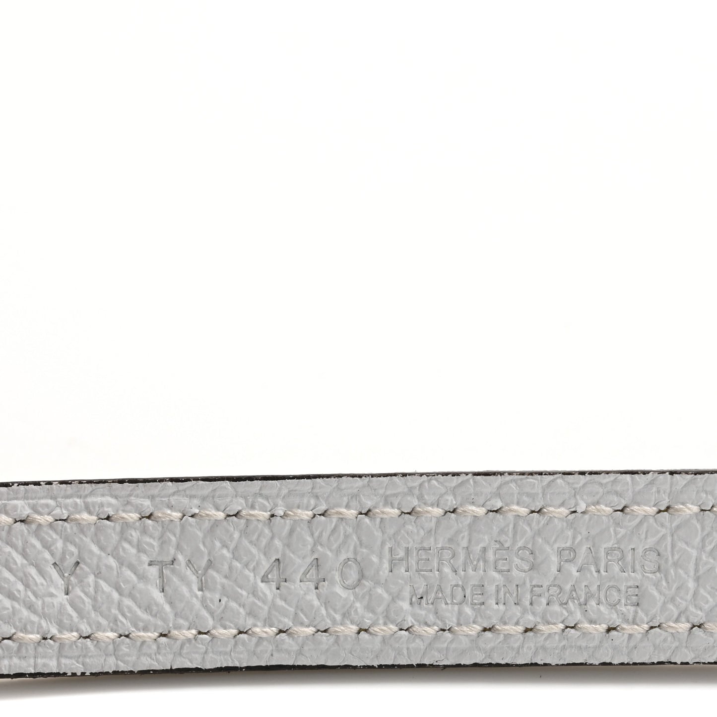 Swift Epsom 13mm H Kelly Belt 80 32 Jaune Poussin White