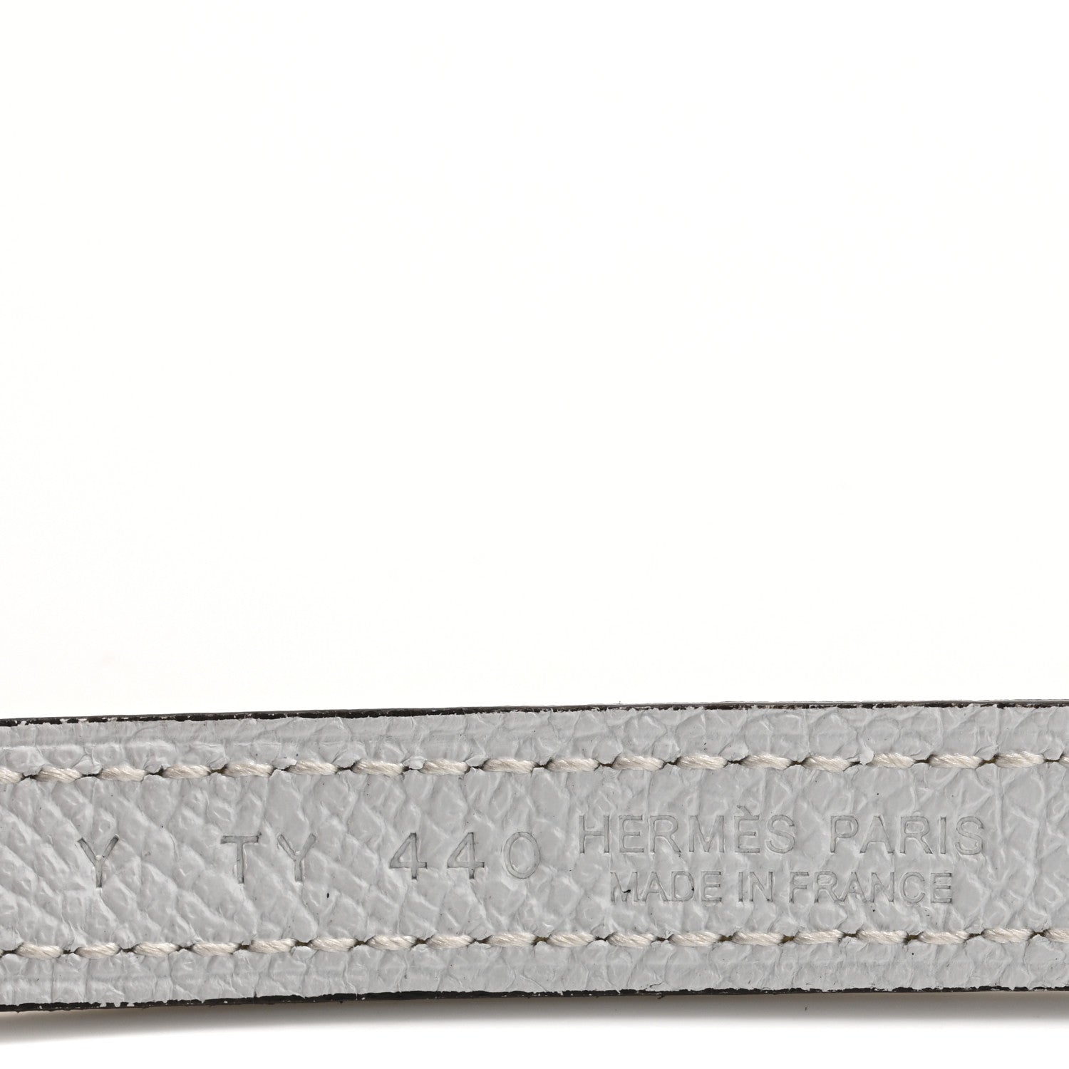Hermes Swift Epsom 13mm H Kelly Belt 80 32 Jaune Poussin White 5 of 6