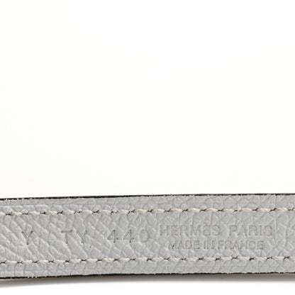 Hermes Swift Epsom 13mm H Kelly Belt 80 32 Jaune Poussin White 5 of 6