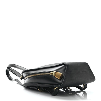 Louis Vuitton Epi Mabillon Backpack Black 4 of 8