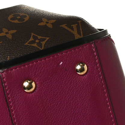 Louis Vuitton Calfskin Monogram Kimono Tote Grape 12 of 16