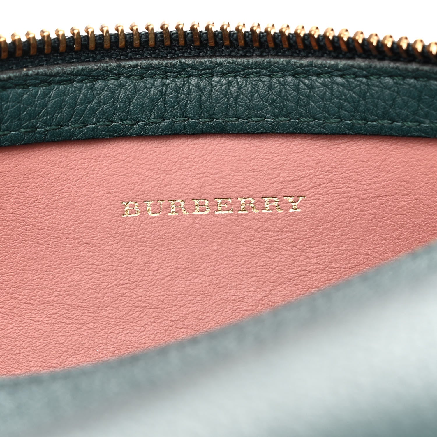 Burberry Calfskin The Barrel Bag Dark Cyan 6 of 12