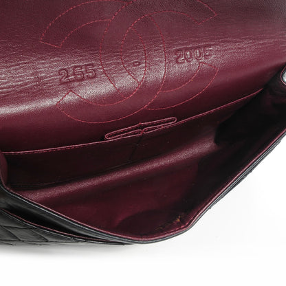 Chanel Aged Calfskin 50th Anniversary 2.55 Reissue 225 Flap Black 5 of 9