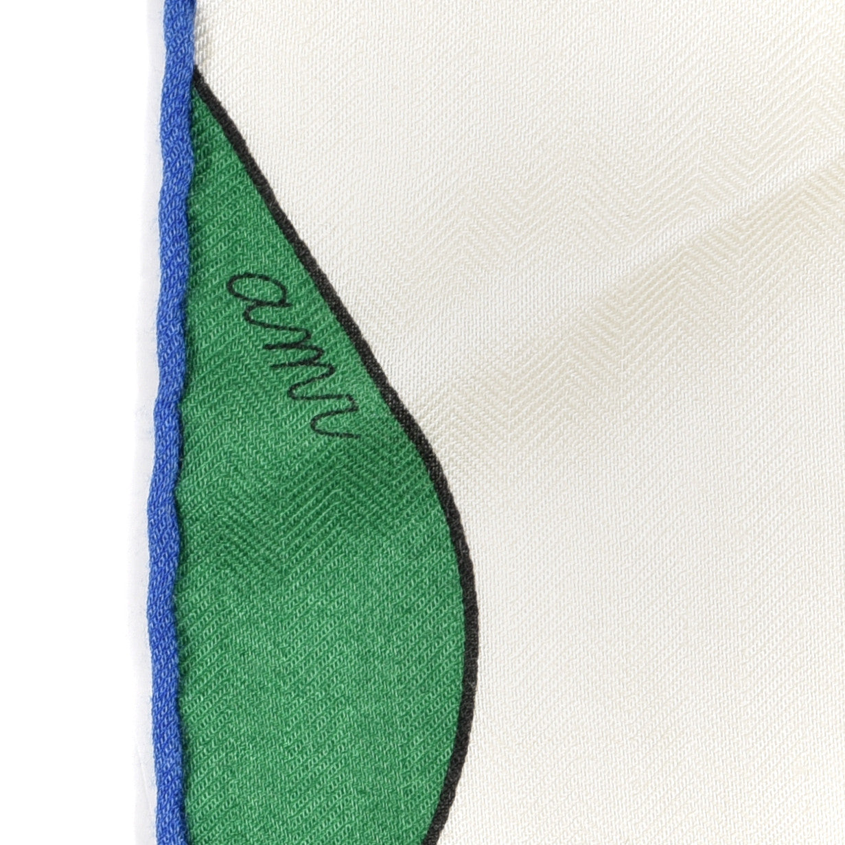Cashmere Silk Hermes Football Club Scarf 100 Vert White Rouge