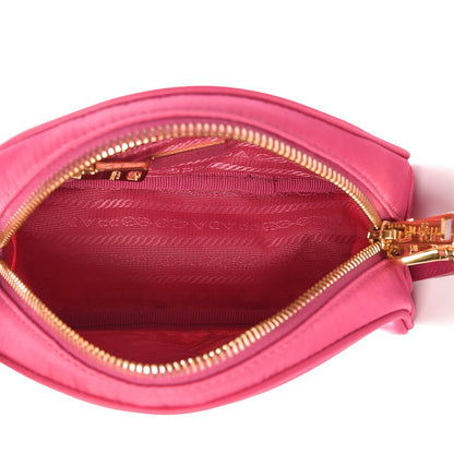 Prada Tessuto Nylon Wristlet Pink 5 of 8