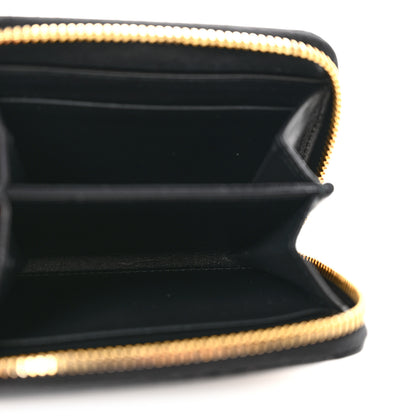 Prada Vitello Move Triangle Logo Zip Coin Purse Black 5 of 9