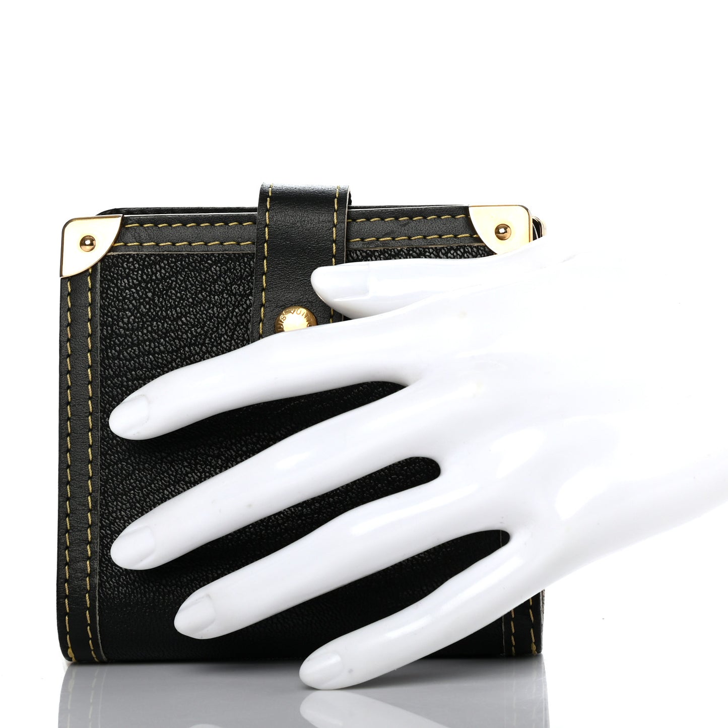 Suhali Compact Zipped Wallet Black