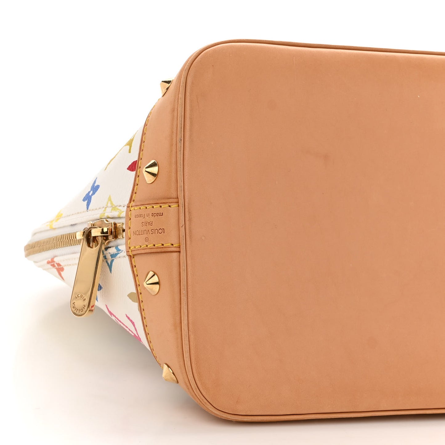 LOUIS VUITTON Monogram Multicolor Alma White