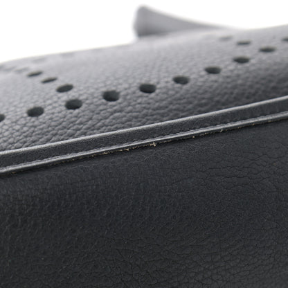 Hermes Taurillon Clemence Evelyne PM Black 11 of 14