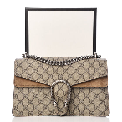 Gucci GG Supreme Monogram Small Dionysus Shoulder Bag Taupe 11 of 11
