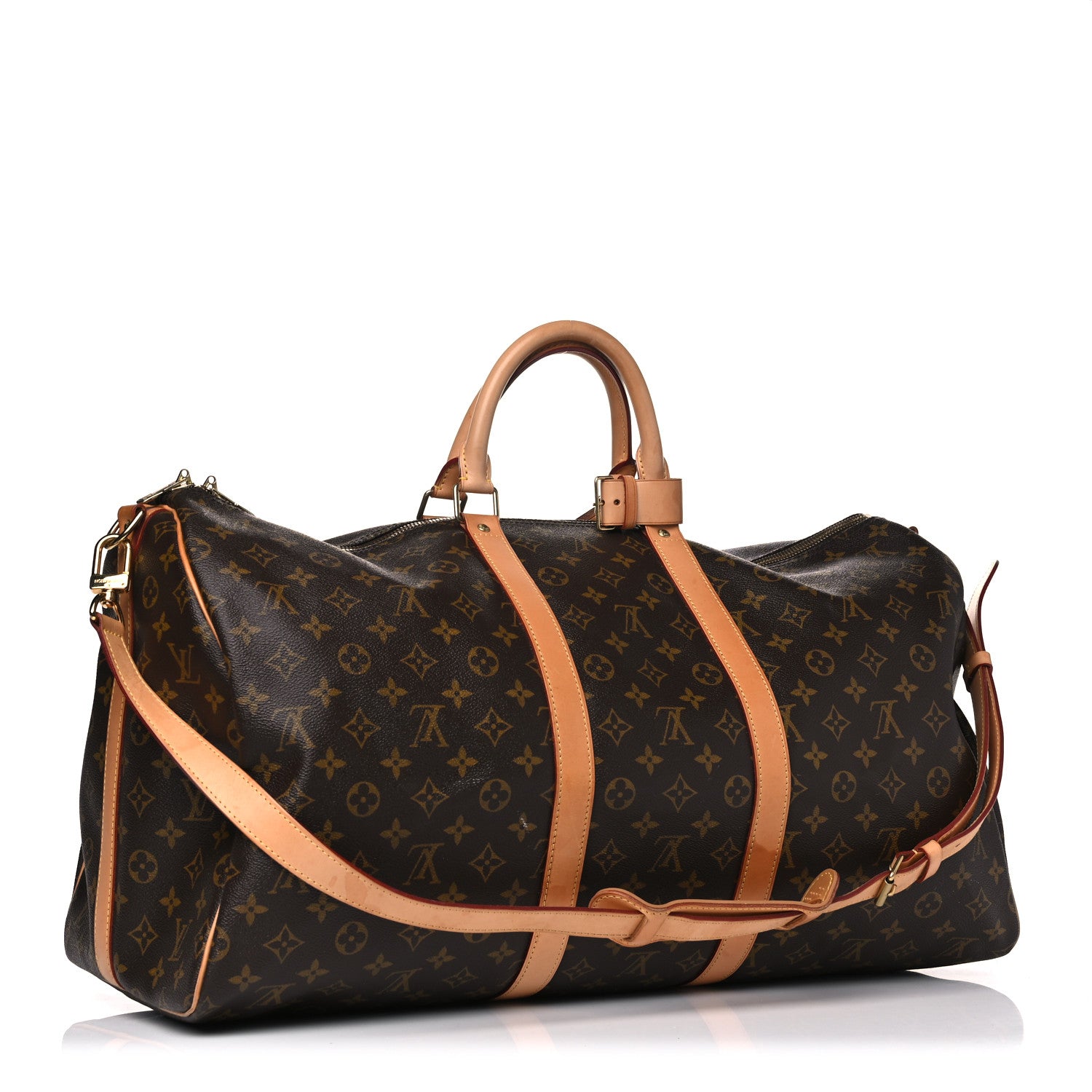 Louis Vuitton Monogram Keepall Bandouliere 55 2 of 26