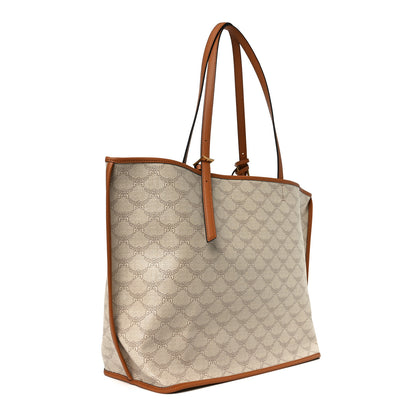 MCM Lauretos Nappa Medium Himmel Shopper Tote Oatmeal 3 of 9