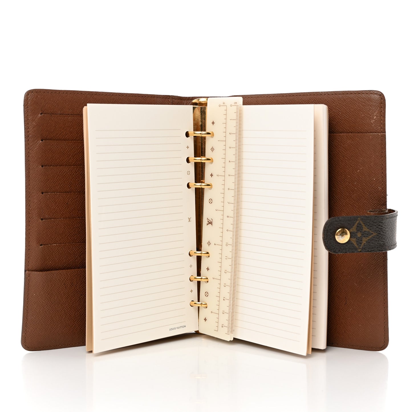 Monogram Medium Ring Agenda Cover