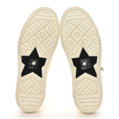Christian Dior Canvas Dot Walk'N'Dior Low Top Sneakers 37.5 Milk 6 of 10