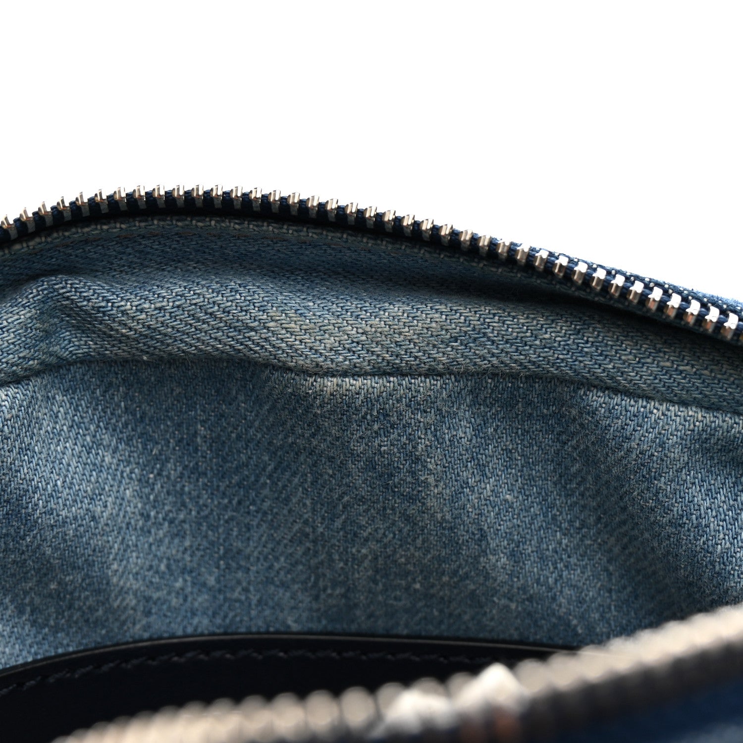 Stella McCartney Eco Alter Denim Logo Small Camera Bag Orion Blue 10 of 13