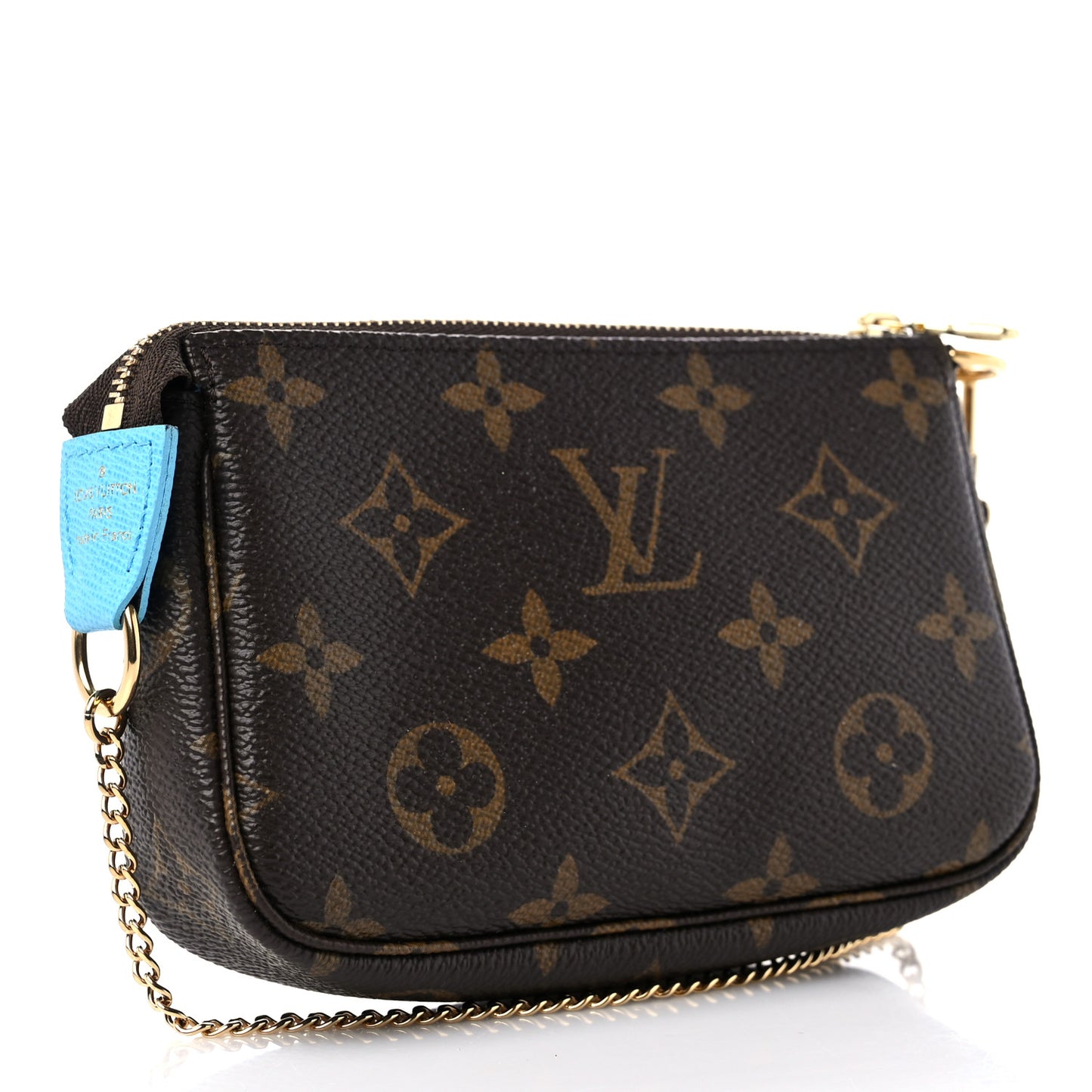 Monogram 2022 Christmas Animation Tokyo Mini Pochette Accessories Blue