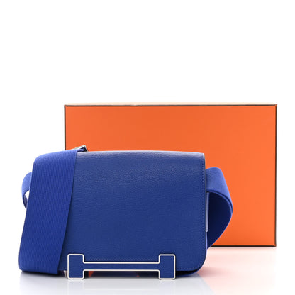 Hermes Chevre Mysore Geta Bleu Electrique 15 of 15