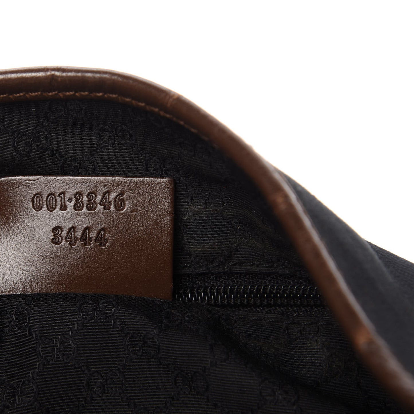 Canvas Calfskin Jackie O Hobo Navy Brown