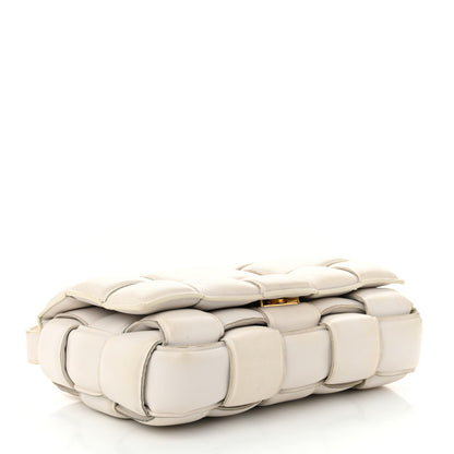 Bottega Veneta Nappa Maxi Intreccio Padded Cassette Crossbody Bag Chalk 4 of 16