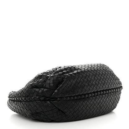 Bottega Veneta Nappa Intrecciato Medium Belly Veneta Hobo Black 4 of 9